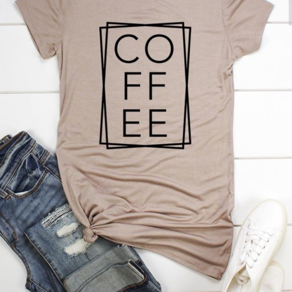 Coffee t shirt